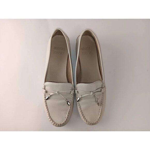 Mootsies Toosies Women’s Shoes Loafers Slip On Flats White Color Size 8 - Picture 2 of 9